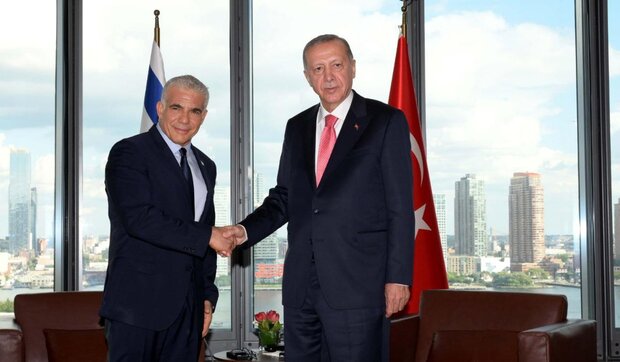 اردوغان با نخست وزیر رژیم صهیونیستی دیدار و گفتگو کرد