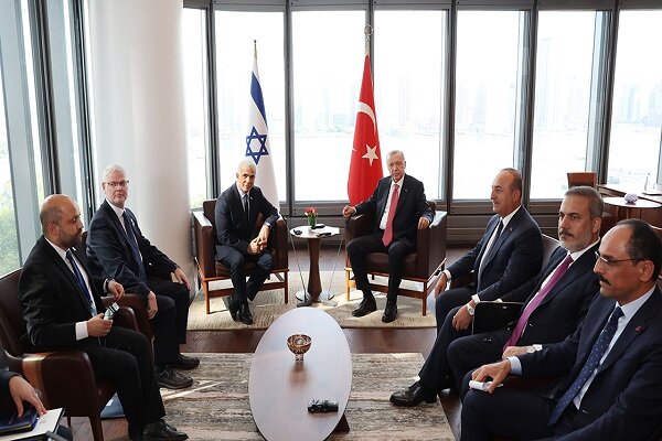 Lapid ve Erdoğan, New York'ta görüştü