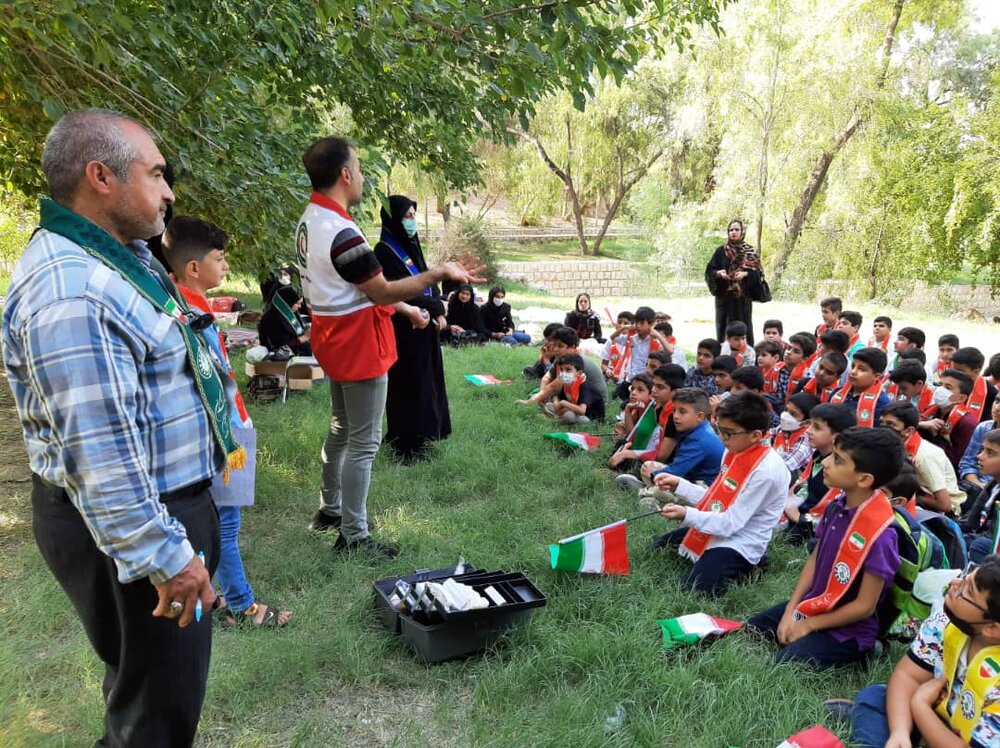 برگزاری اولین اردوی فراگیر تشکیلاتی ویژه دانش آموزان در فارس