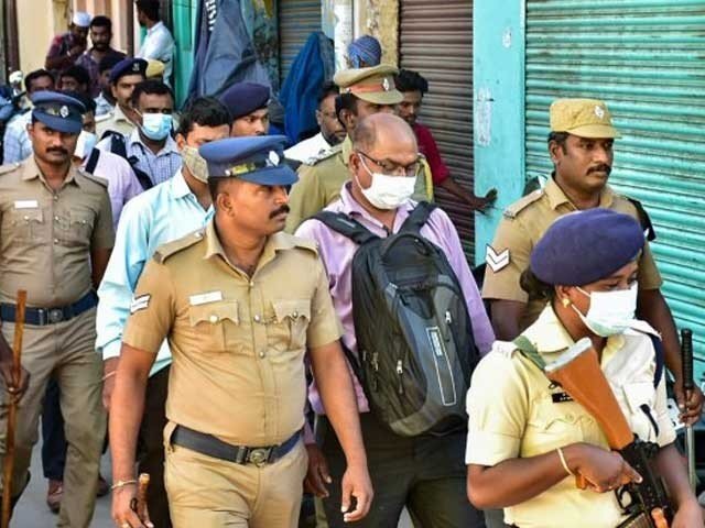 بھارت میں دہشتگردی کے شبہے میں 100 مسلمانوں کو گرفتار کرلیا گیا