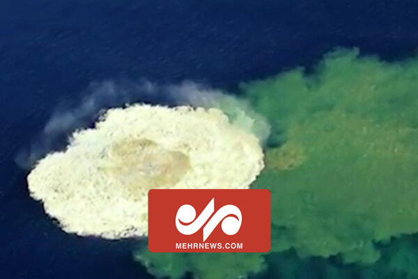 فیلمی جالب از فوران یک آتشفشان زیر دریا