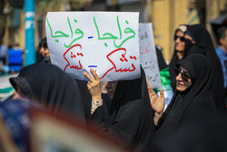 مردم بوشهر در محکومیت هنجارشکنی‌ها راهپیمایی کردند