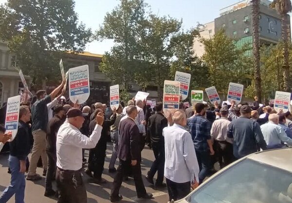 راهپیمایی مردم دیار میرزا در محکومیت اغتشاشات روزهای اخیر