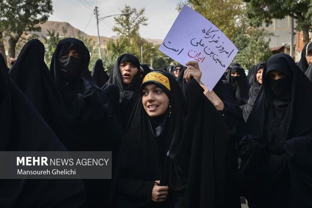 گردهمایی مردم انقلابی استان سمنان . شاهرود