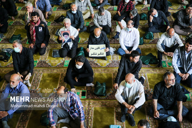 نماز جمعه تهران به امامت آیت الله خاتمی برگزار شد