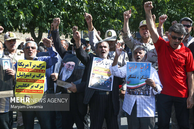 راهپیمایی مردم بجنورد در محکومیت آشوب‌های اخیر