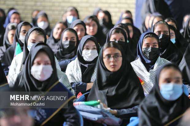 آیین بازگشایی مدارس در اردبیل