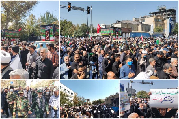 بدرقه باشکوه مدافعان امنیت در مشهد/آرامش کشورخط قرمزمردم ومسئولان