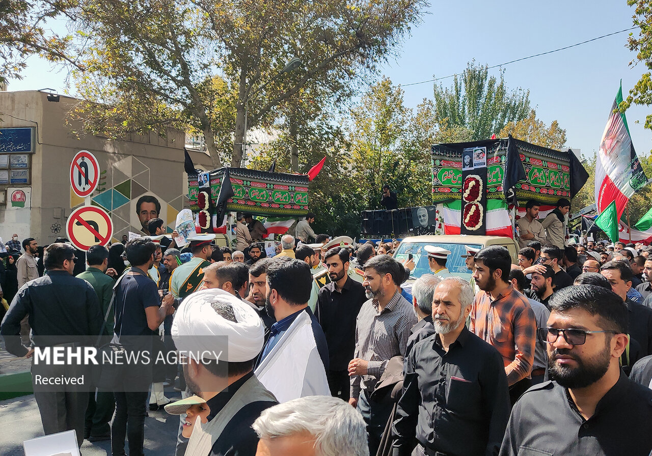 بدرقه باشکوه مدافعان امنیت در مشهد