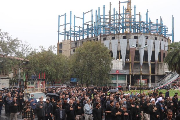مراسم عزاداری و دسته روی سالروز رحلت پیامبر(ص) در گلستان برگزارشد