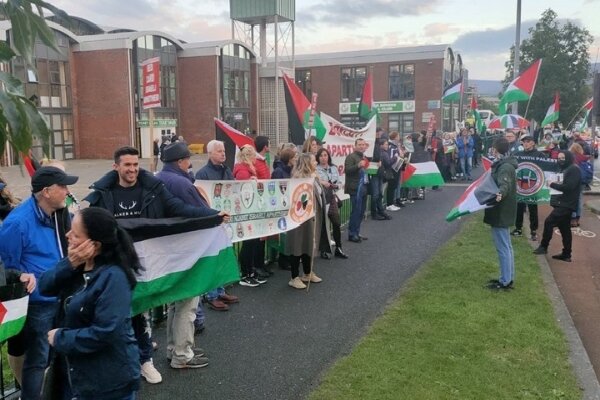 دنیا کے مختلف ممالک میں فلسطینیوں کی حمایت میں مظاہرے