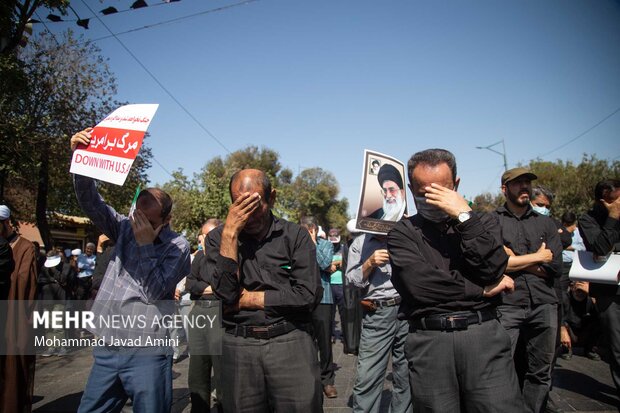 راهپیمایی عزاداران قزوین