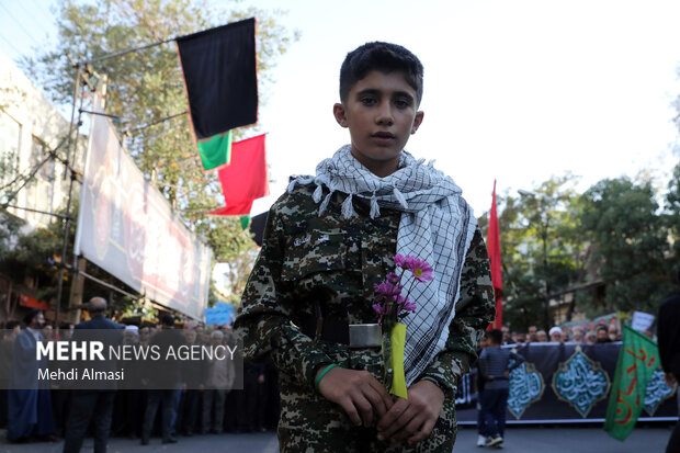 Pro-establishment gathering in Zanjan