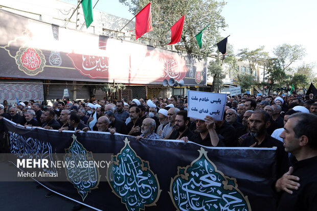 Pro-establishment gathering in Zanjan