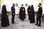 Pres. Raeisi meets Martyr Soleimani's family members