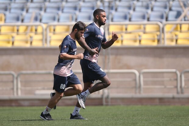 ریکاوری بازیکنان پرسپولیس پس از بازی دوستانه