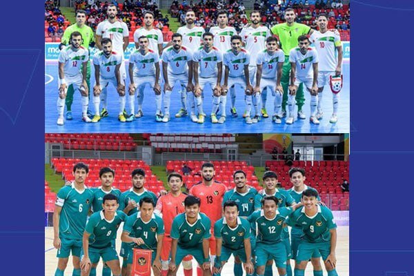 استارت تیم ملی فوتسال در آسیا / سلاح ایرانی اندونزی مقابل ایران!
