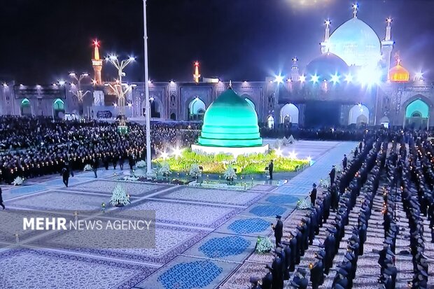 آئین خطبه‌خوانی شهادت امام رضا (ع) برگزار شد