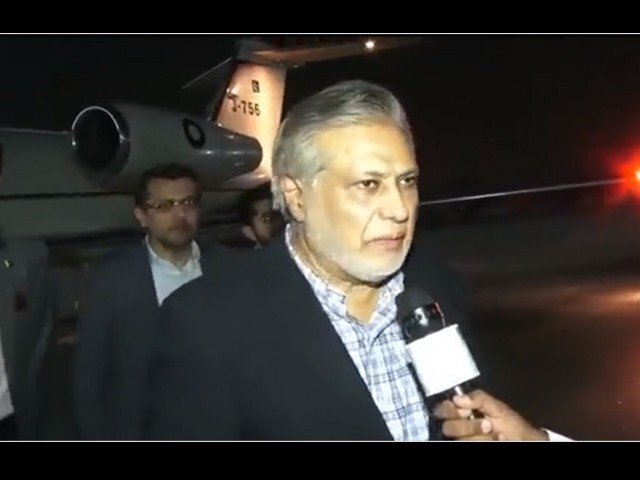 پاکستانی نامزد وزیر خزانہ لندن سے واپس اسلام آباد پہنچ گئے