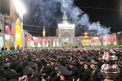 Meşhed'de Hz. İmam Rıza (a.s) için matem merasimi