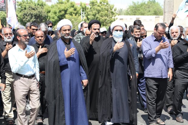 حرکت دستجات عزاداری در بوشهر برگزار شد