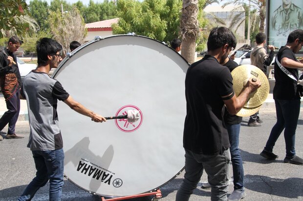 حرکت دستجات عزاداری در بوشهر برگزار شد