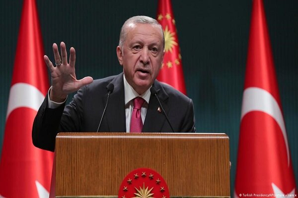 اردوغان: انتخابات شمال سوریه اعطای مشروعیت به تروریست‌ها است