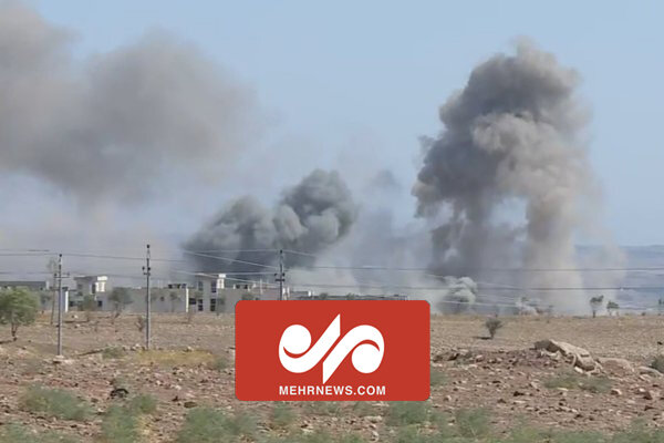 لحظه اصابت موشکهای سپاه پاسداران به مقر تجزیهطلبان در عراق