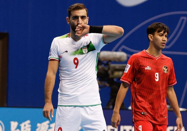 تصاویری از دیدار تیم ملی ایران مقابل اندونزی