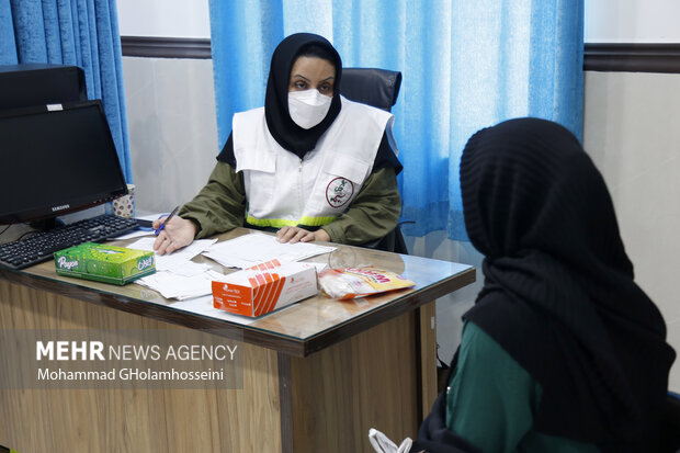 بیمارستان صحرایی در «زیارت ساحلی» شهرستان دشتی برپا شد