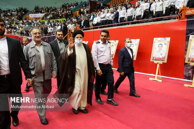 National Firefighters’ Day marked in Tehran