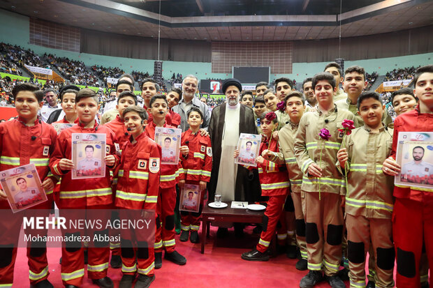 National Firefighters’ Day marked in Tehran