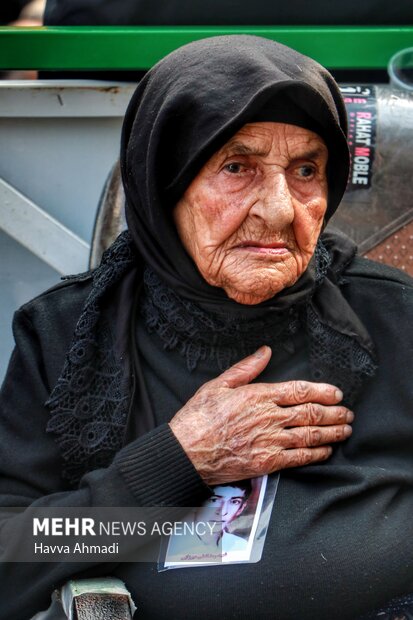 شهید رمضانعلی میرزایی به آغوش مادر بازگشت