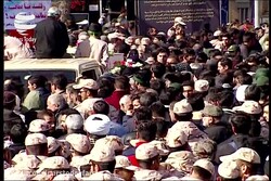 VIDEO: Funeral for IRGC, Basij martyrs in Zahedan