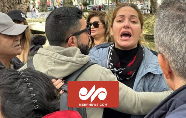 تحقیر مهناز افشار در دوسلدورف آلمان