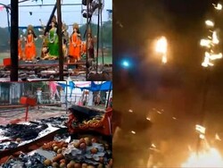 بھارت میں درگا پوجا کے دوران پنڈال میں خوفناک آتشزدگی؛5 ہلاک اور67 زخمی