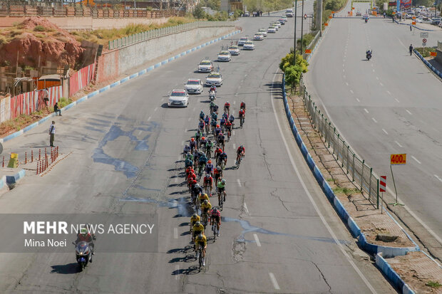 مرحله پنجم تور بین المللی دوچرخه سواری ایران -آذربایجان
