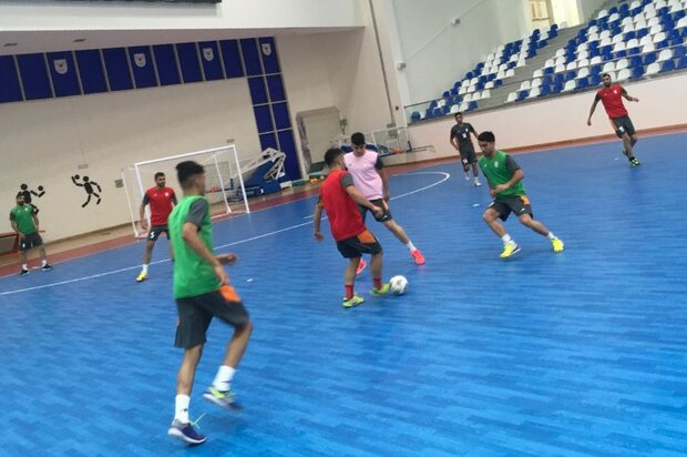 برگزاری آخرین تمرین تیم ملی فوتسال پیش از دیدار برابر ویتنام