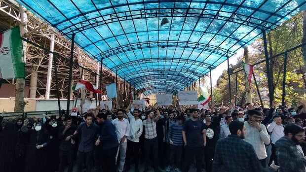 تجمع دانشجویان امیرکبیر در فضایی آرام برگزار شد