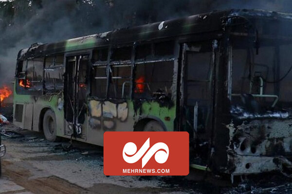 بازداشت عامل به آتش کشیدن اتوبوس درون شهری در رفسنجان
