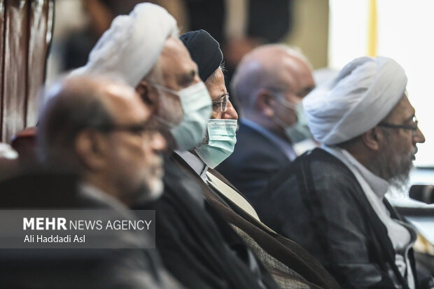 حجت الاسلام سید ابراهیم رئیسی رئیس جمهور در افتتاحیه نهمین دوره مجمع تشخیص مصلحت نظام حضور دارد