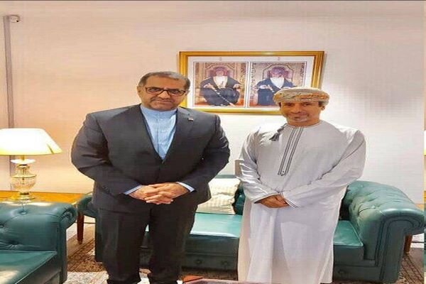 Iran envoy, Oman minister hold bilateral talks