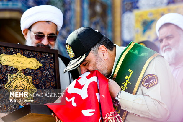 صبحگاه مشترک عهد سربازی در مسجد مقدس جمکران 14