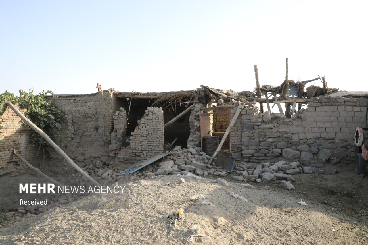 İran'daki depremden fotoğraflar