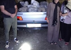 خودرو قاچاق در خرمدشت کرج توقیف شد