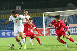پیروزی پرگل نوجوانان ایران برابر قرقیزستان