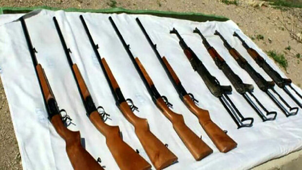 ۴۰۰ قبضه سلاح غیرمجاز امسال در ایلام کشف شد