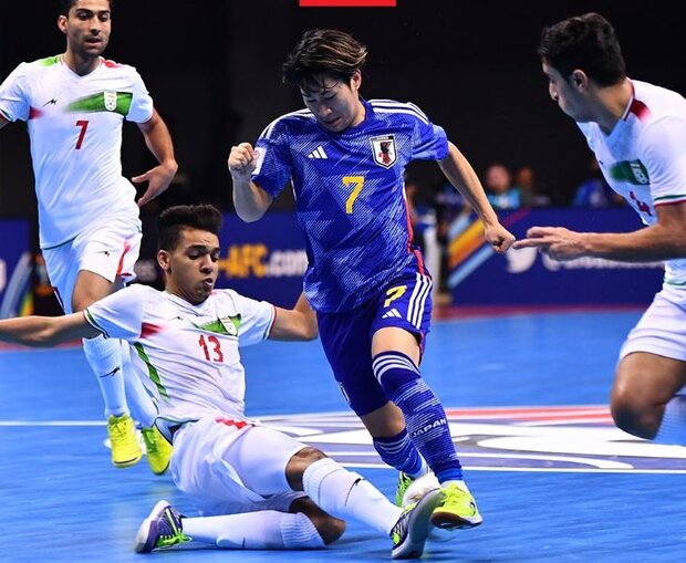 گزارش تصویری از باخت تیم ملی ایران به ژاپن در فینال