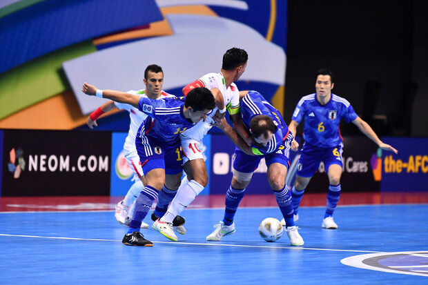 گزارش تصویری از باخت تیم ملی ایران به ژاپن در فینال