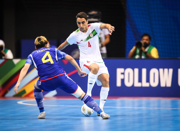 گزارش تصویری از باخت تیم ملی ایران به ژاپن در فینال